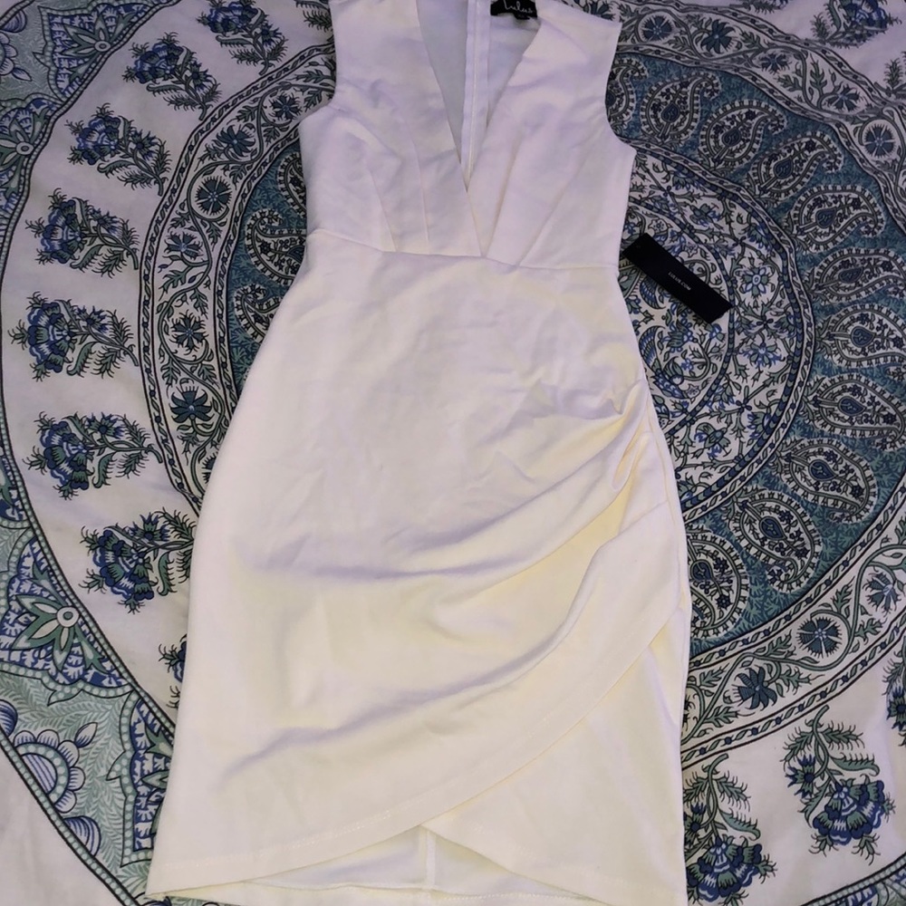 White lulus dress